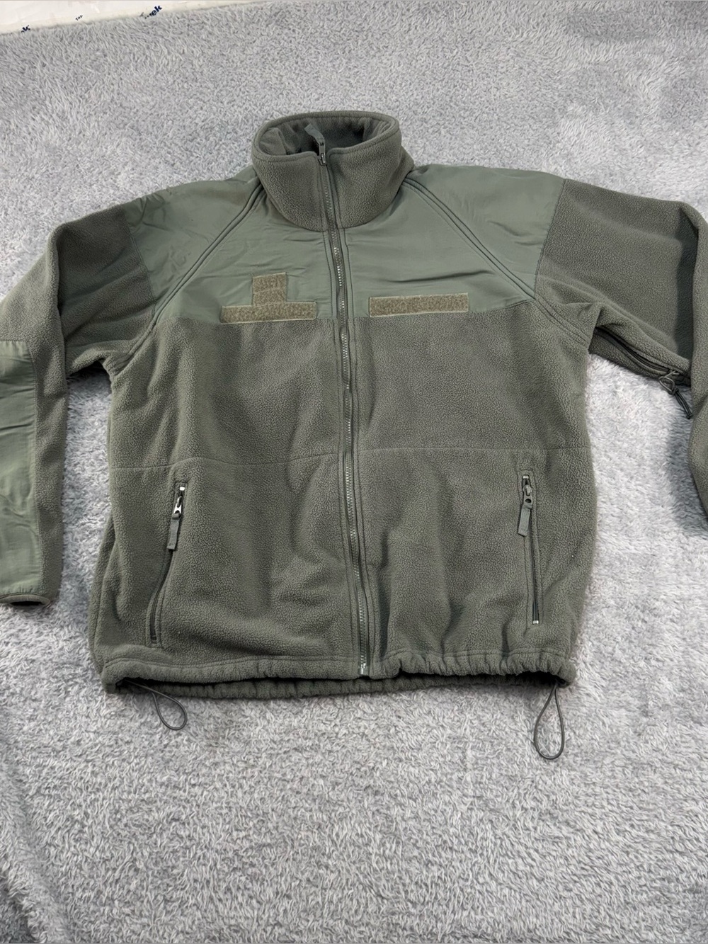 Rothco Fleece Jacket Mens Large Green ECWCS Gen III Level 3 Tactical Military